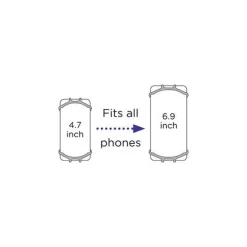 Dooky Universal Phone Holder Black