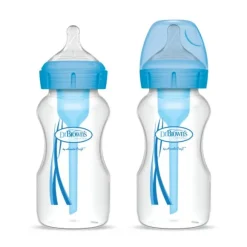 Dr. Brown's Fles Brede Hals Options+ Blauw 270ml 2-Pack