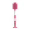 Dr. Brown's Flessenborstel Siliconen Roze