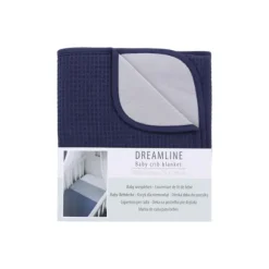 Dreamline Wiegdeken Blauw 75 x 100 cm