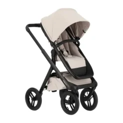 Dubatti One E6 Kinderwagen 2-in-1 - Black / Walnut Brown