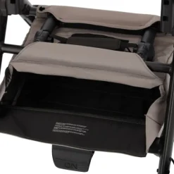 Dubatti One E6 Kinderwagen 2-in-1 - Black / Walnut Brown