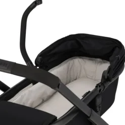 Dubatti One E6 Kinderwagen 2-in-1 - Black / Walnut Brown
