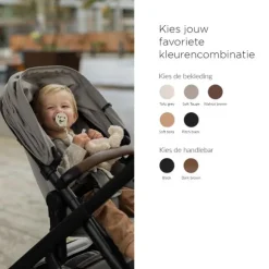 Dubatti One E6 Kinderwagen 2-in-1 - Mix & Match