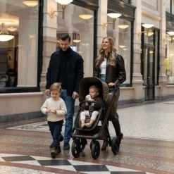 Dubatti One E6 Kinderwagen 2-in-1 - Dark Brown / Walnut Brown