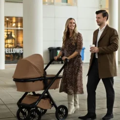 Dubatti One E6 Kinderwagen 2-in-1 - Dark Brown / Walnut Brown