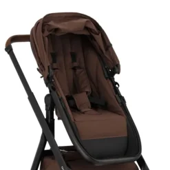 Dubatti One E6 Kinderwagen 2-in-1 - Dark Brown / Walnut Brown