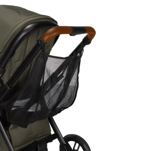 Dubatti One E5 Kinderwagen 2-in-1 Grey Frame Black/Cognac