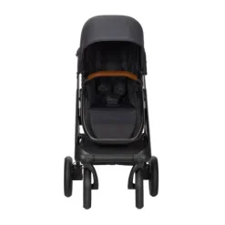 Dubatti One E5 Kinderwagen 2-in-1 Grey Frame Black/Cognac
