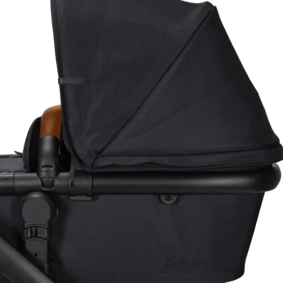 Dubatti One E5 Kinderwagen 2-in-1 Grey Frame Black/Cognac