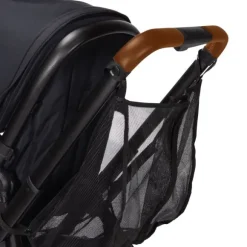Dubatti One E5 Kinderwagen 2-in-1 Grey Frame Black/Cognac