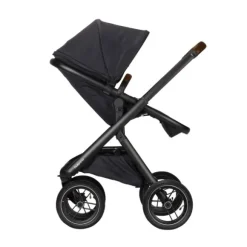 Dubatti One E5 Kinderwagen 2-in-1 Grey Frame Black/Dark Brown
