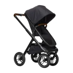 Dubatti One E5 Kinderwagen 2-in-1 Grey Frame Black/Dark Brown