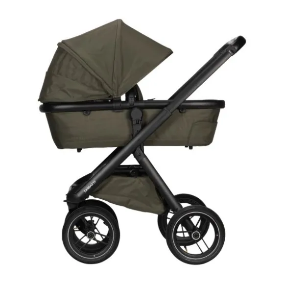 Dubatti One E5 Kinderwagen 2-in-1 Grey Frame Black/Black