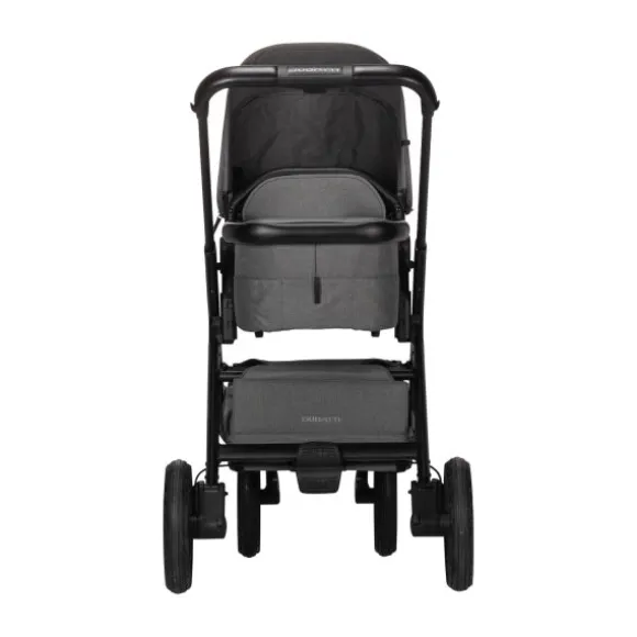 Dubatti One E5 Kinderwagen 2-in-1 Grey Frame Black/Black