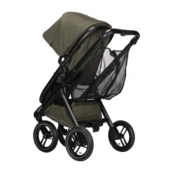 Dubatti One E5 Kinderwagen 2-in-1 Grey Frame Black/Black
