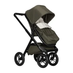Dubatti One E5 Kinderwagen 2-in-1 Grey Frame Black/Black