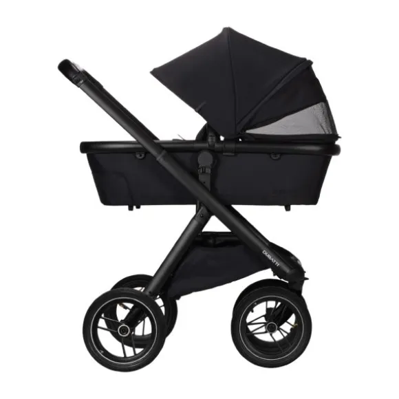 Dubatti One E5 Kinderwagen 2-in-1 Grey Frame Black/Black