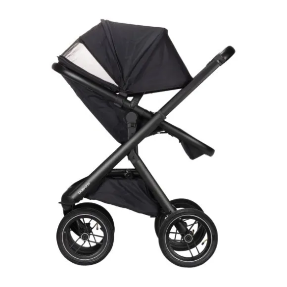 Dubatti One E5 Kinderwagen 2-in-1 Grey Frame Black/Black