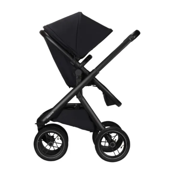 Dubatti One E5 Kinderwagen 2-in-1 Grey Frame Black/Black
