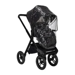 Dubatti One E5 Kinderwagen 2-in-1 Grey Frame Black/Black