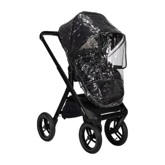Dubatti One E5 Kinderwagen 2-in-1 Grey Frame Black/Black