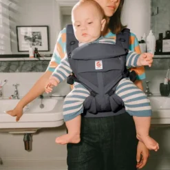 Ergobaby Omni Classic Mesh Draagzak - Charcoal Grey
