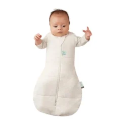 Ergopouch Cocoon Inbaker Slaapzak Oatmeal Marle 3,5 Tog 0-3mnd