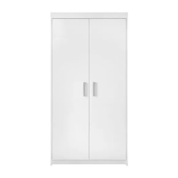 Europe Baby Ledikant 60-120 Wit / Commode 3 Laden / Hanglegkast 2 Deuren Ralph