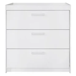 Europe Baby Ledikant 60-120 Wit / Commode 3 Laden / Hanglegkast 2 Deuren Ralph