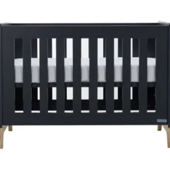 Europe Baby Ledikant 60 x 120 - Commode - Hanglegkast 2-deurs Iglo Grijs