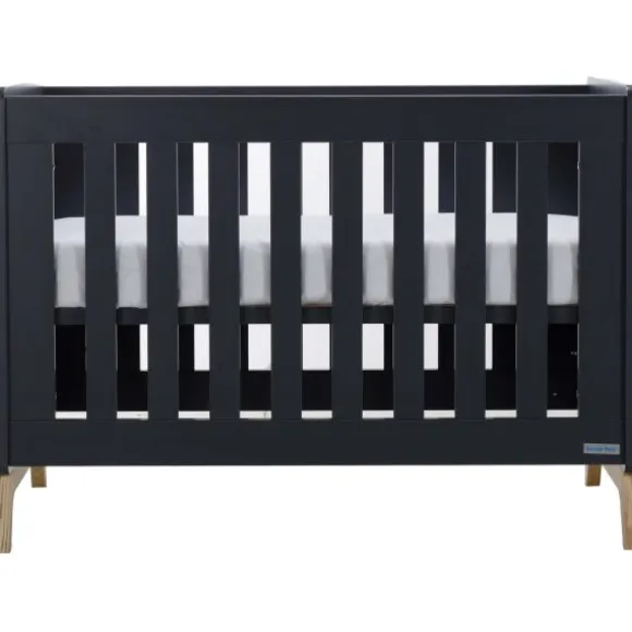 Europe Baby Ledikant 60 x 120 - Commode - Hanglegkast 2-deurs Iglo Grijs