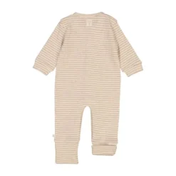 Feetje Boxpak Met Voet Rib Streep The Magic is in You Taupe Melange 44