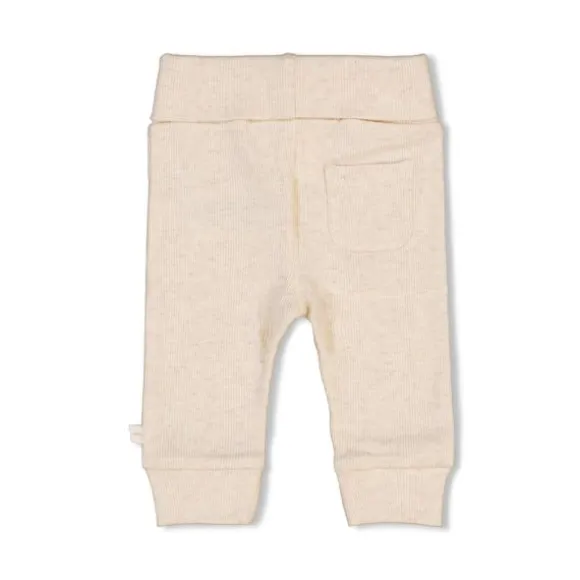 Feetje Broek Rib The Magic Is In You Offwhite Melange 44