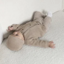 Feetje Broek Rib The Magic Is In You Taupe Melange 44