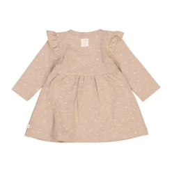Feetje Jurk Print The Magic Is In You Taupe Melange 68