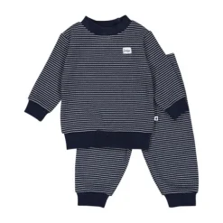 Feetje Pyjama Wafel Groen melange mt 56