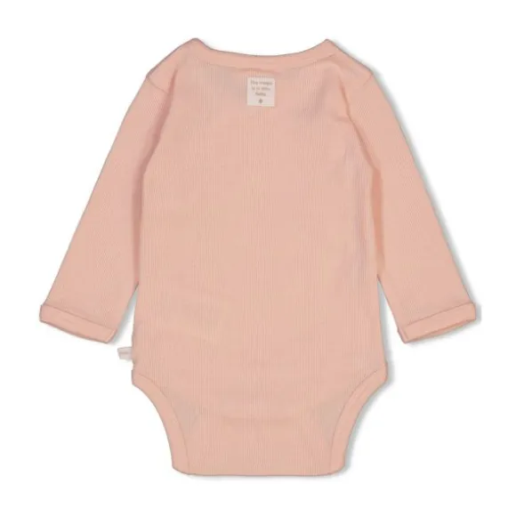 Feetje Romper Wikkel Rib The Magic Is In You Roze 44