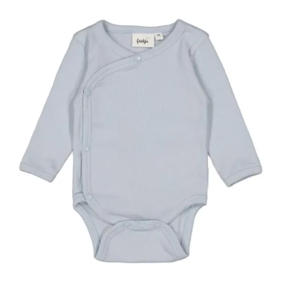 Feetje The Magic Is In You Wikkelromper Rib - Maat 44 - Blauw