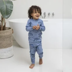 Feetje Willy Walrus Pyjama - Maat 56 - Blauw