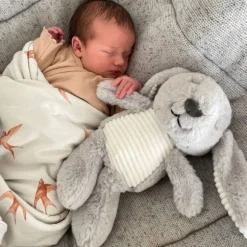 Flow Amsterdam Knuffel Met Hartslag Milo Grey