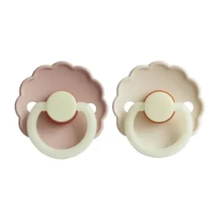 Frigg Fopspeen Daisy Night Cream/Blush T2 6-18 mnd (2 stuks)