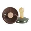 Frigg Fopspeen Little Viking Cocoa/Olive T2 6-18 mnd (2 stuks)