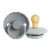 Frigg Fopspeen Rope Fr.Gray/Silver Gray T1 0-6 mnd (2 stuks)