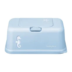 Funkybox Billendoekjes Box - Vintage Blue - Seahorse