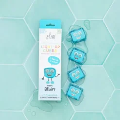 Glo Pals Cubes Light Up Blair Blue 4-Pack