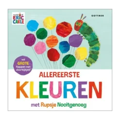 Gottmer Kartonboekje - Allereerste kleuren met Rupsje Nooitgenoeg