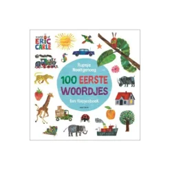 Gottmer Rupsje Nooitgenoeg - 100 eerste woordjes (flapjesboek)