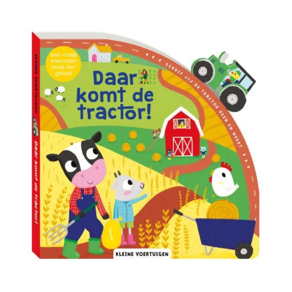 Imagebooks Kleine Voertuigen Daar Komt De Tractor