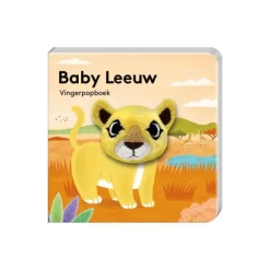 Imagebooks Vingerpopboekje Baby Leeuw